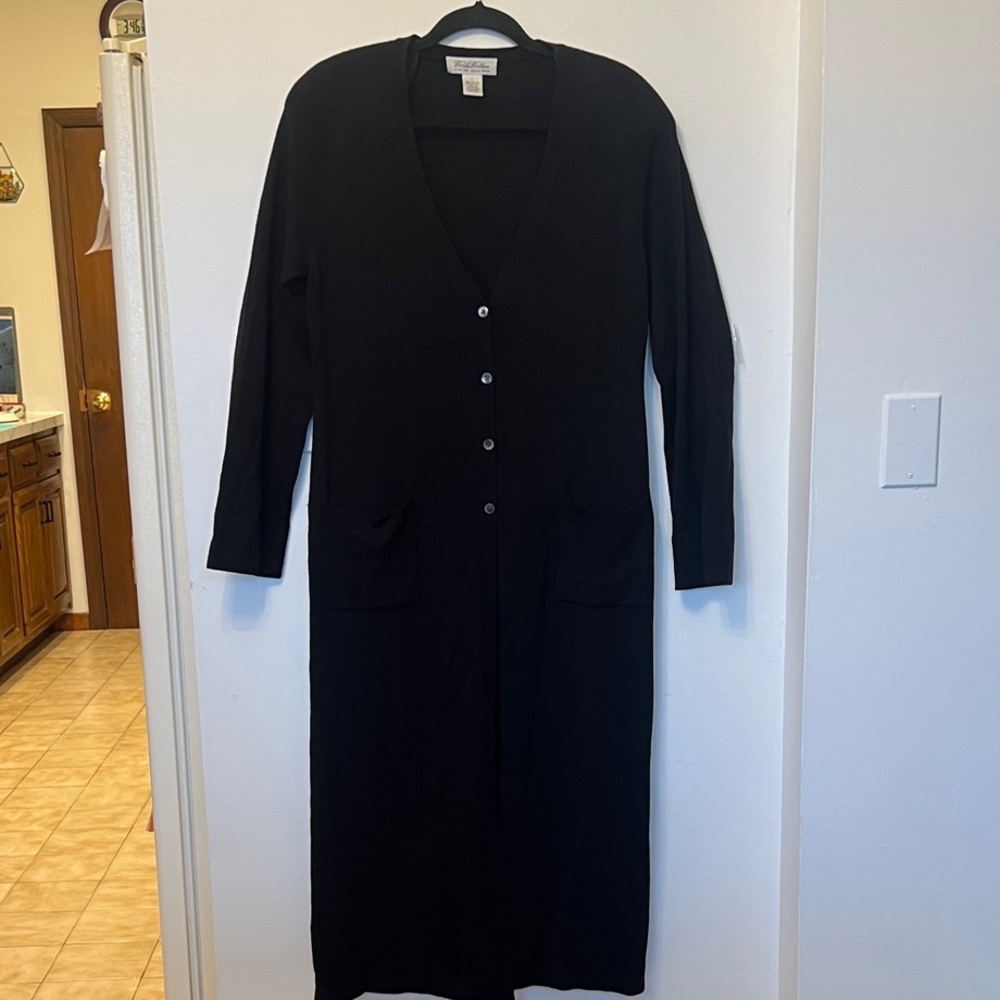 Brooks Brothers Italian Merino Wool Duster Cardigan - Vintage